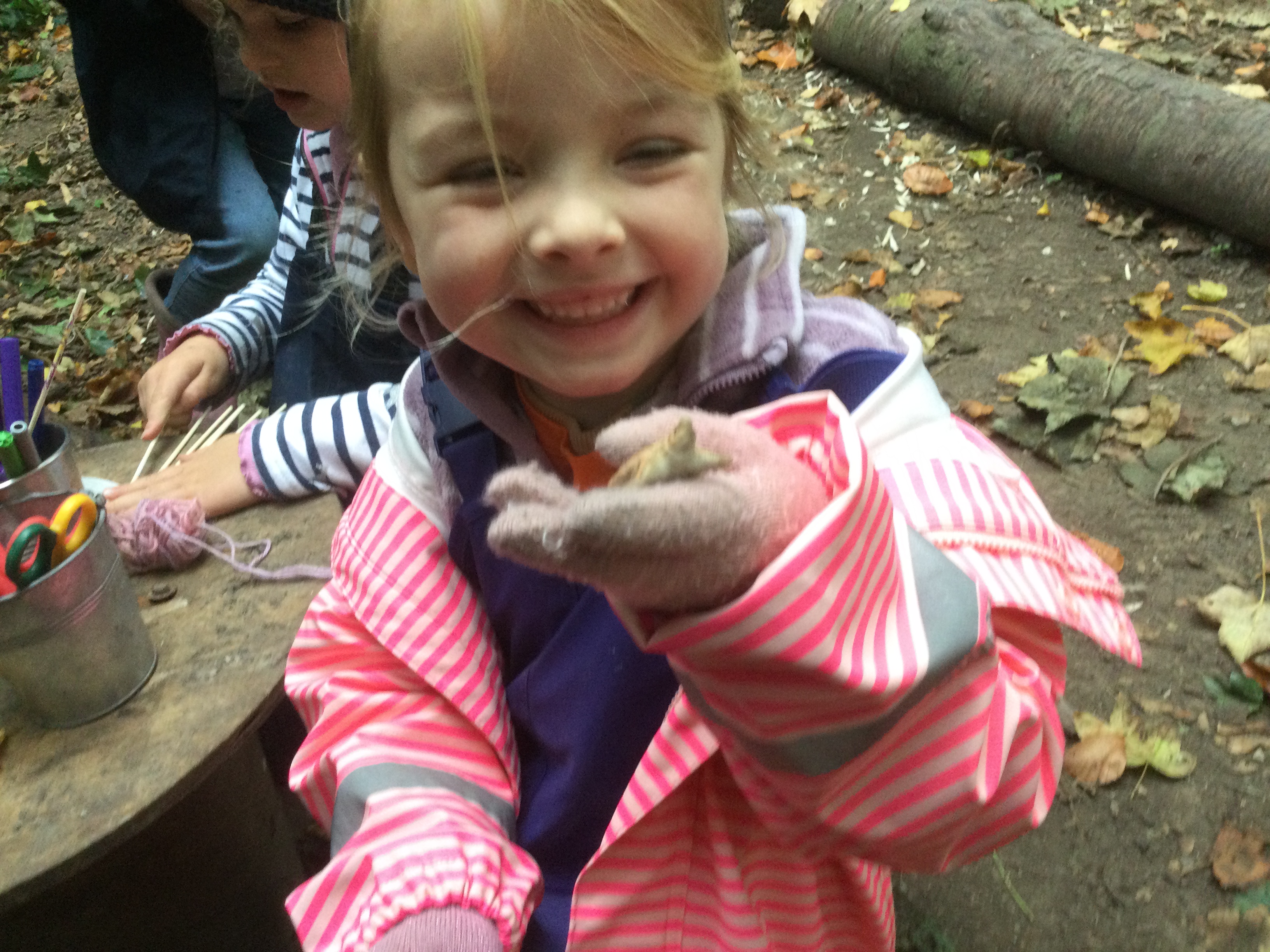 Forest School in Hazel